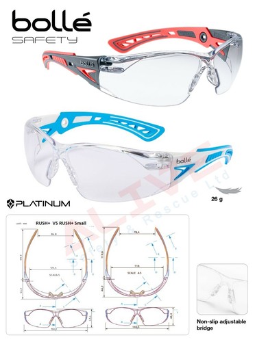 Bolle safety glasses - bolle, rush+