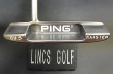 Refurbished & Paint Filled Ping Cu 5 Karsten Putter Steel Shaft 89cm PSYKO Grip