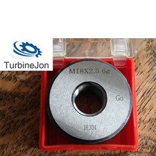 M6 x 1 Metric Thread Ring Gauge (Gage) Go or NoGo