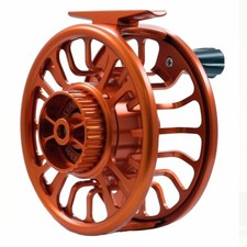 Galvan Torque T-8 Fly Reel - Orange - NEW - FREE FLY LINE