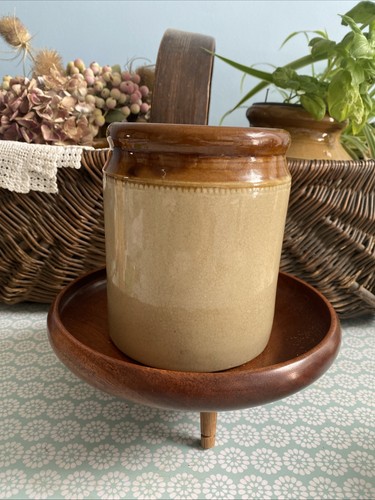 Medium vintage two tone - two, glazed