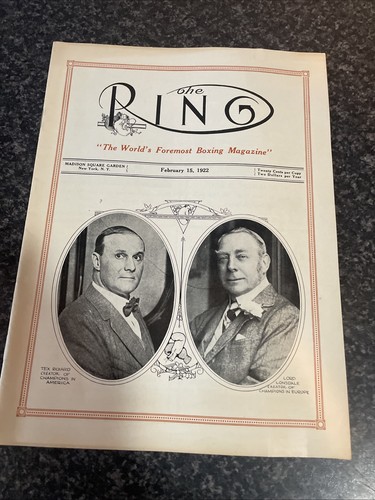 The ring boxing magazine - the,