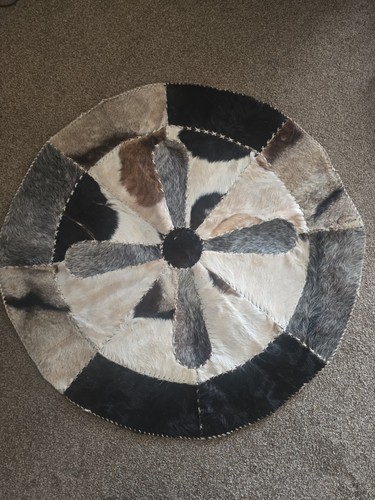 Handmade goat skin rug - handmade,