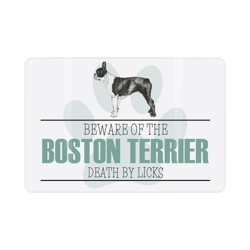 Boston terrier novelty - terrier,
