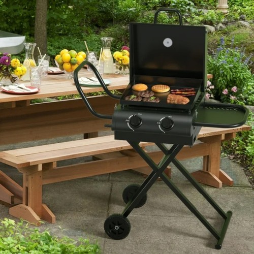 Gas grill folding plancha - folding, bbq