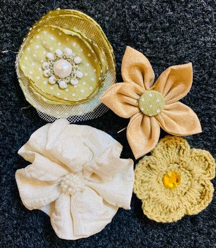 Fabric craft flowers