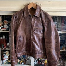 AERO LEATHER Brown Horsehide
