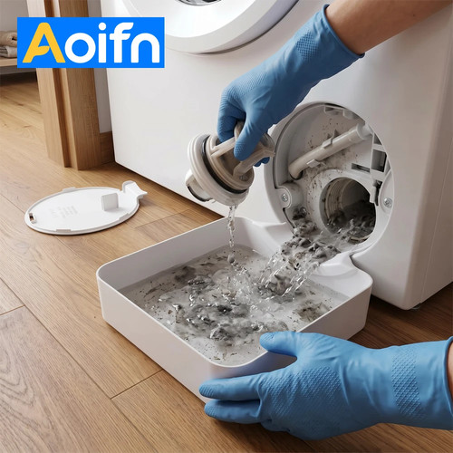Washing machine drainage tray - machine,
