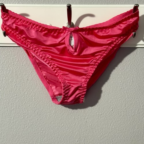 Mens hot pink sissy satin - mens,