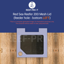 Aquarium Mesh Lid for Red Sea REEFER 200 (600mm x 575mm)  | Jump Guard | 
