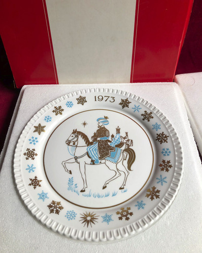 Vintage spode christmas - christmas, plate