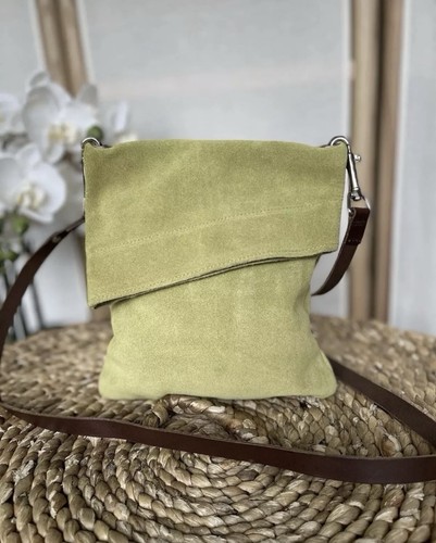 Owen barry green suede - suede, leather