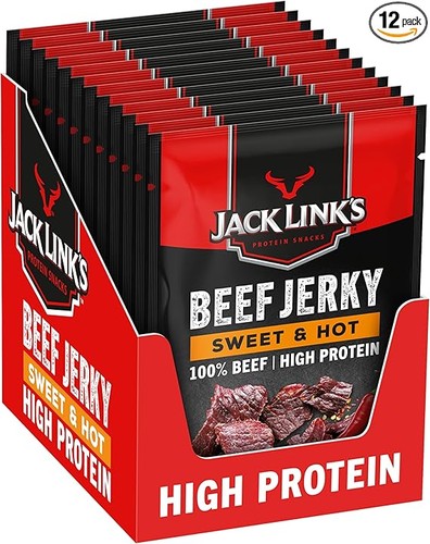 Jack link beef jerky sweet - jerky,,