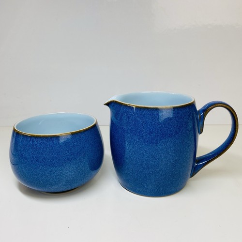 Denby atlantic blue milk jug - denby,