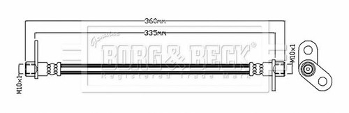 Borg beck brake hydraulic - &,