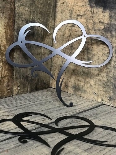 Metal infinity heart - infinity,