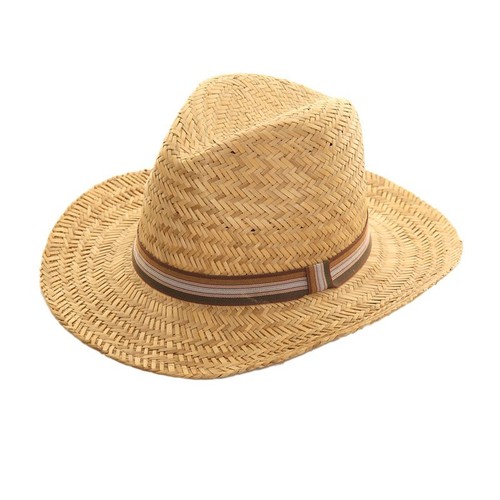 Mens straw fedora - mens, hat
