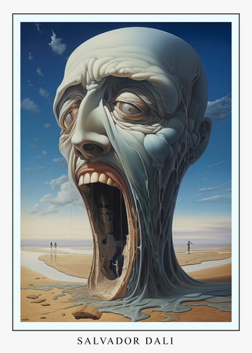 Large size salvador - dali, giant