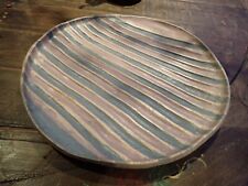 Large Studio Pottery Plate by
