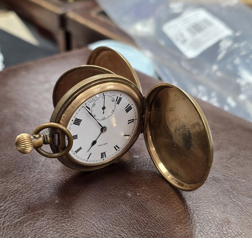 Antique gold filled hunter - antique,
