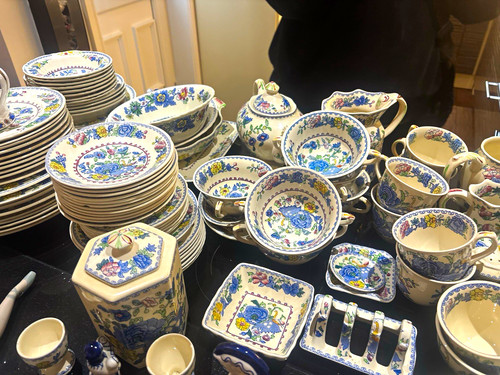 Mason regency floral ceramic - mason's,
