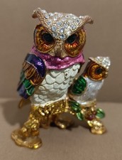 Vintage Owls Jewelry Box