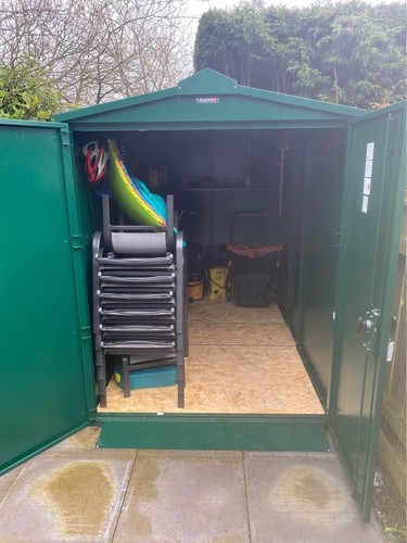 Asgard motorbike garage 9x5 - garage,