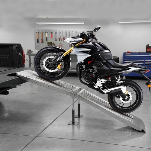 Vehicle loading ramp - loading,