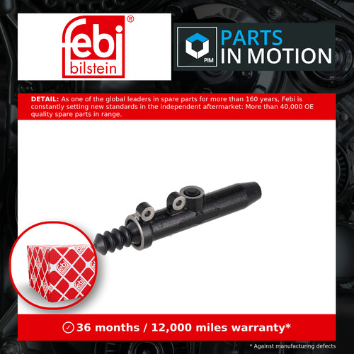 Clutch master cylinder - cylinder, fits