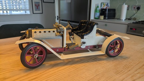 Mamod live steam car - live,