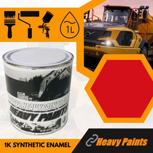 Manitou telehandler red paint - manitou,