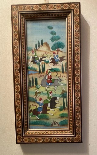 Vintage persian painting - vintage,