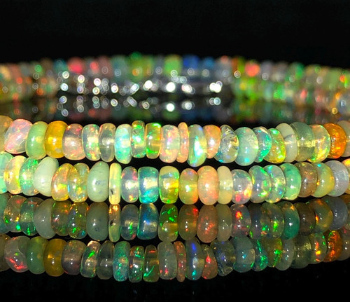 Natural ethiopian fire opal - fire,