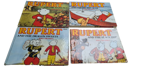 Vintage rupert bear books - rupert, 4