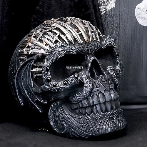 Skull swords gothic - skull,