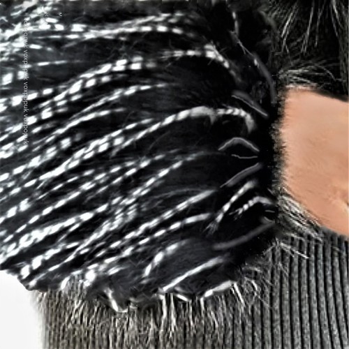 Faux fur fluffy wrist - fur,