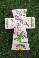 Cross 13cm x 9.5cm x 3.5cm  latex mould, moulds, mold, molds