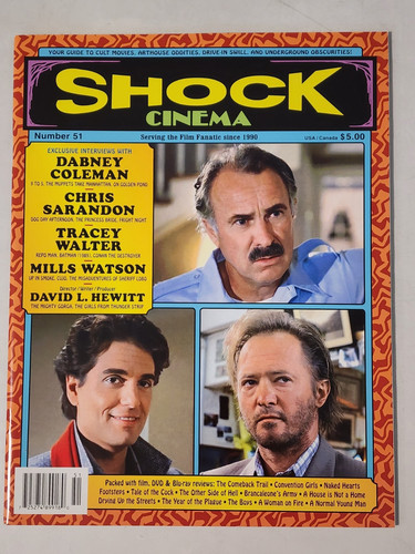 Shock cinema film magazine - shock,