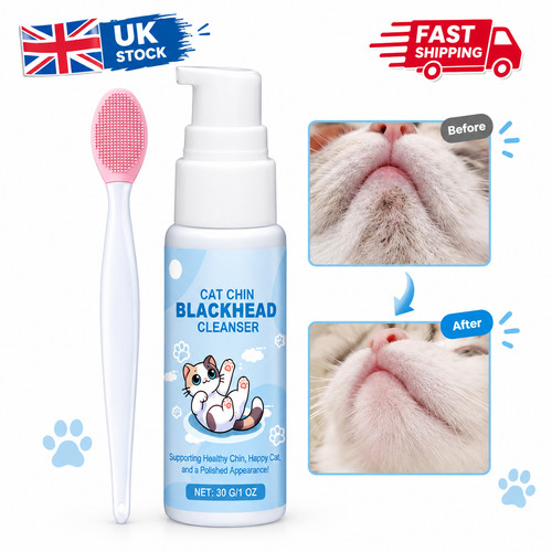 Cat chin cleaner - cat, acne