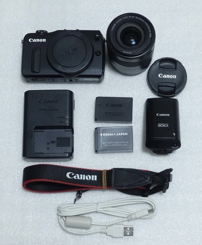 Near mint canon eos m - canon,