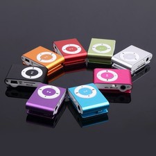 Black Mini Portable USB MP3 Player Mini Clip MP3 Waterproof Sport Compact Met CT