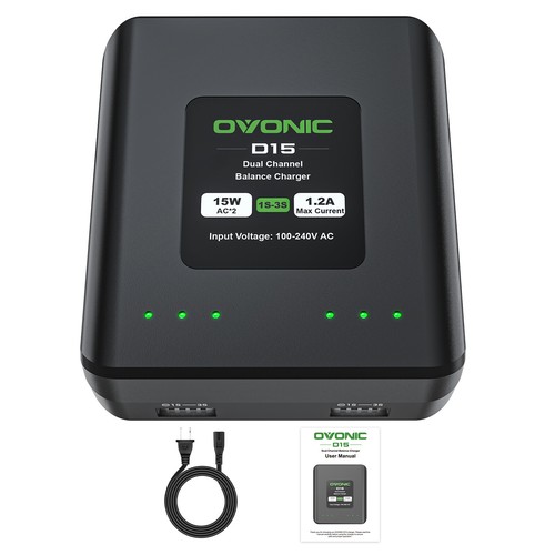 Ovonic d15 dual - 15w, 1.2a