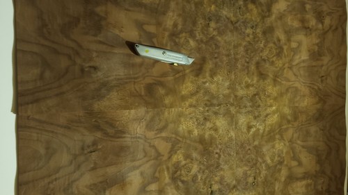 Walnut burr veneer 12 sheets - burr,
