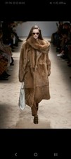 Current Trend:  Soft Lux Genuine Mink Fur Coat Jacket Golden Beautiful