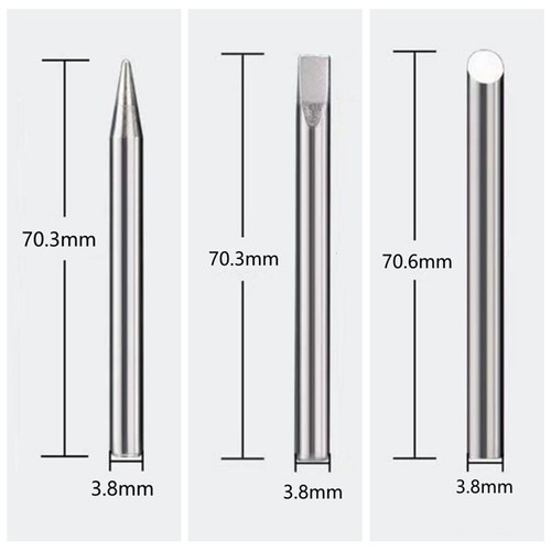 8mm shank dia - shank, iron