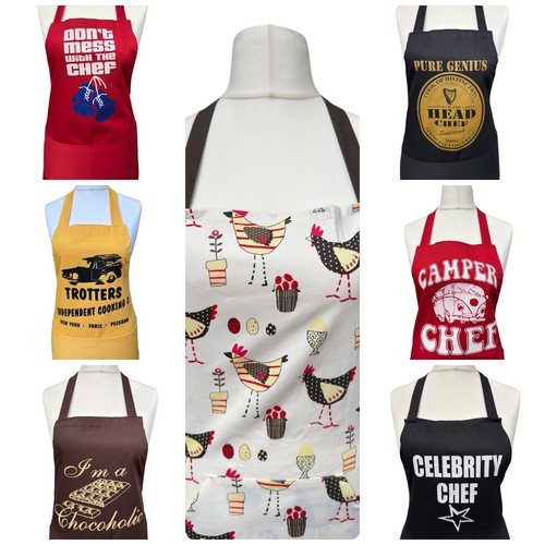 100 cotton novelty - 100%, aprons