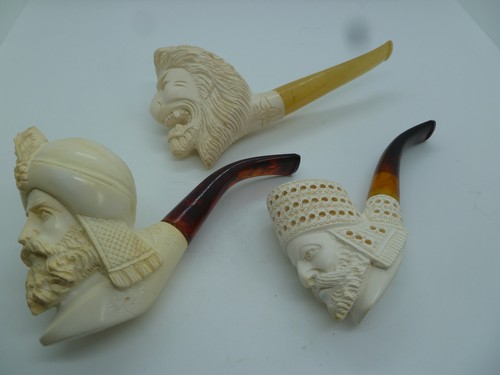 Meershaum pipes from - 3, x