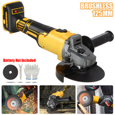 For DEWALT 20V Cordless Brushless Angle Grinder 125mm  High Power Precision Tool