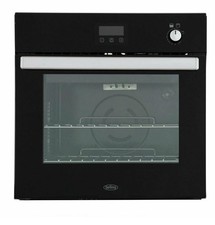 Belling Single Gas Oven Black model BI602G 444444792 Built-In