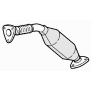 Approved front pipe - front, &